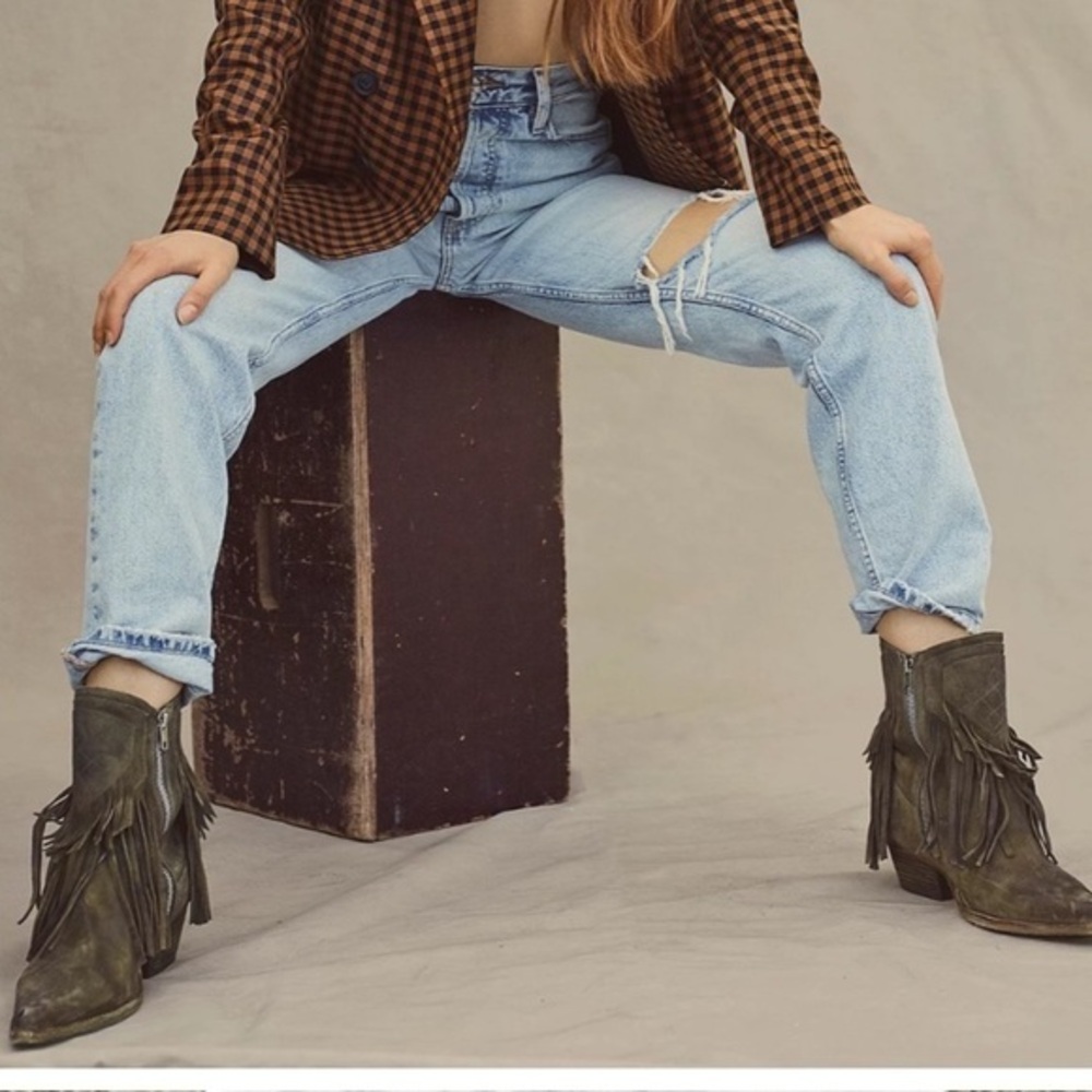 Lawless Fringe Western Boots